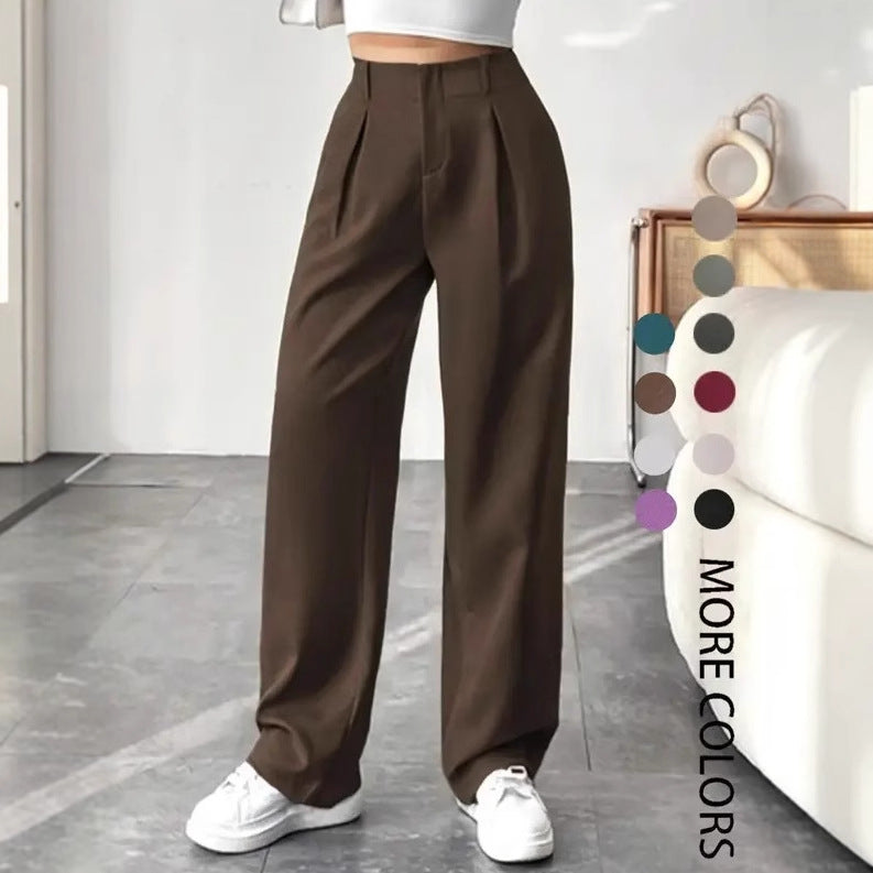 TURNI™ - Casual High Waist Wide Leg Pants - Maison Léa &amp; Lou