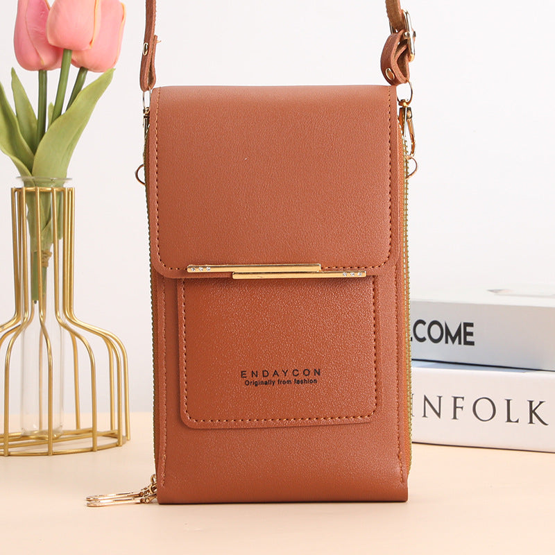 CORA™ - Stylish Mobile Phone Messenger Bag with Touch Screen - Maison Léa &amp; Lou
