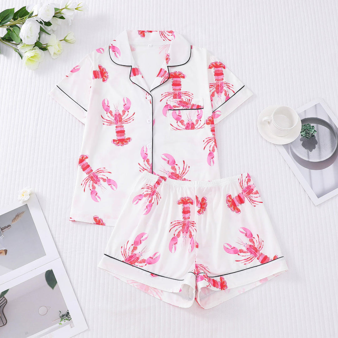 PIPER™ - Lightweight Button-Front Lounge Co-Ord - Maison Léa &amp; Lou