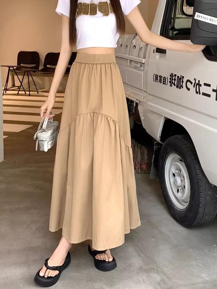 MARJOLAINE™ – Modern Casual Long Skirt - Maison Léa &amp; Lou
