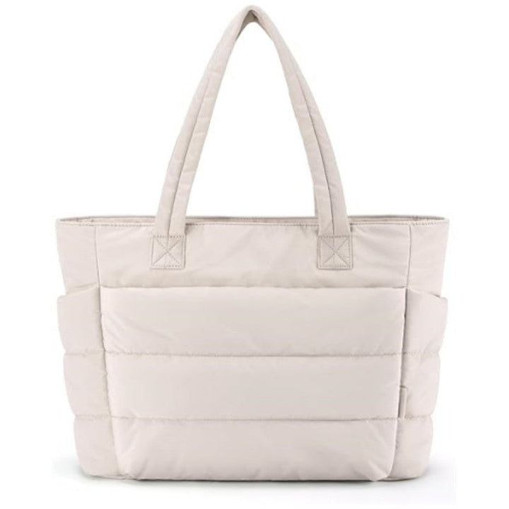 CARMELLE™– Lightweight Quilted Tote Bag - Maison Léa &amp; Lou