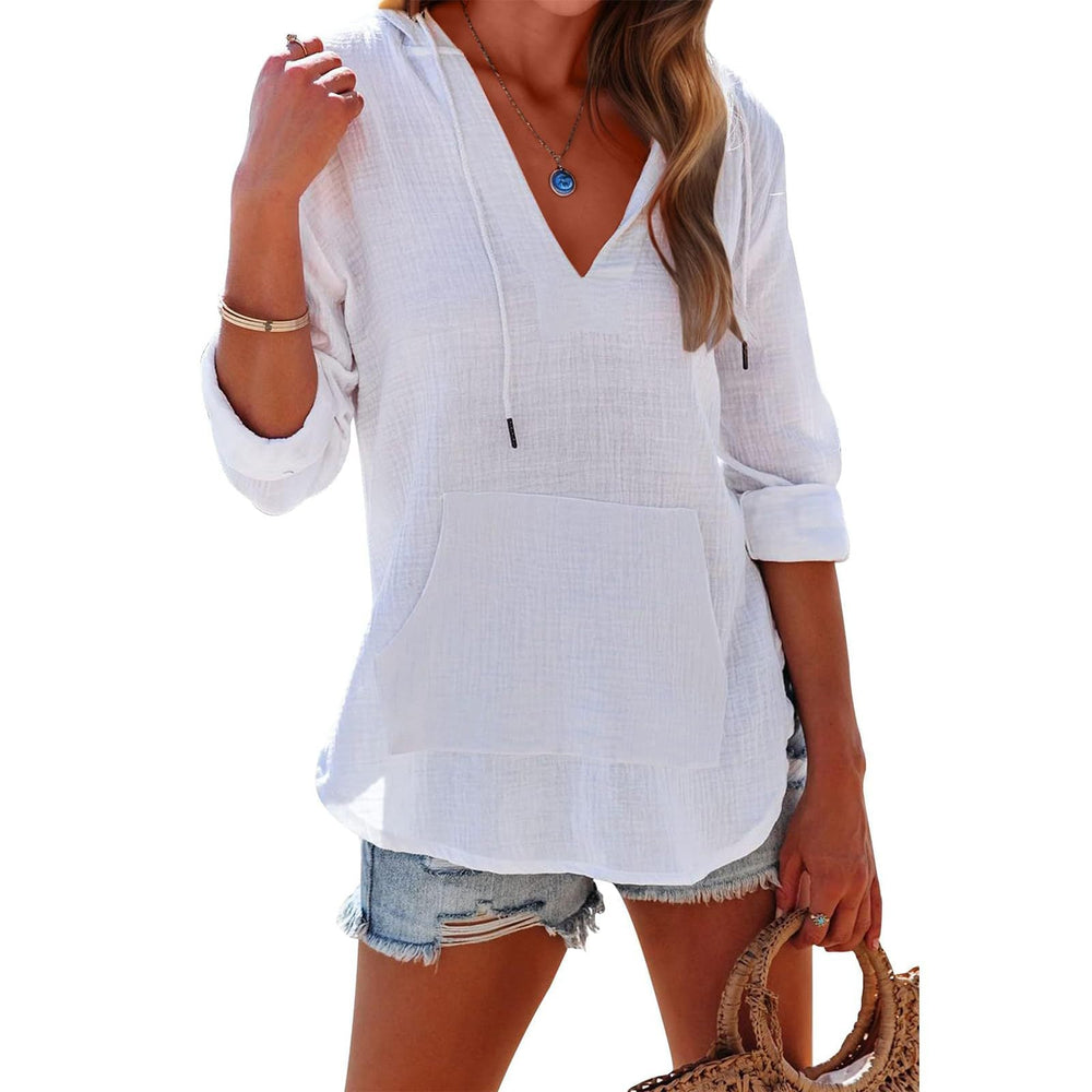 MARSANI™ – Casual Hooded Long Sleeve Sweatshirt - Maison Léa & Lou