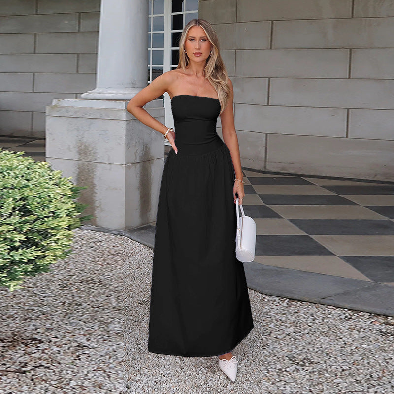 TESSIE™ - Timeless Plain Tube Dress for Parties - Maison Léa &amp; Lou
