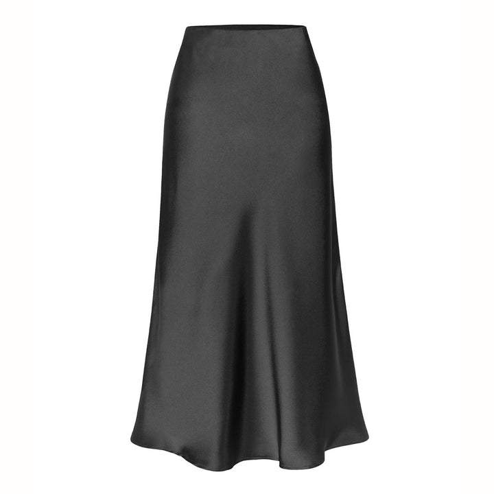 KEITH™ - Elegant High Waist Side Slit Midi Skirt