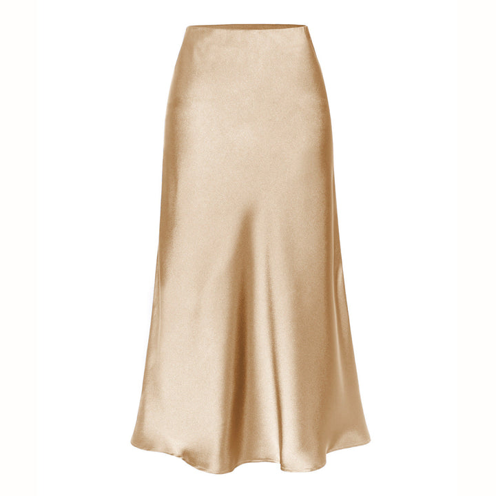 KEITH™ - Elegant High Waist Side Slit Midi Skirt