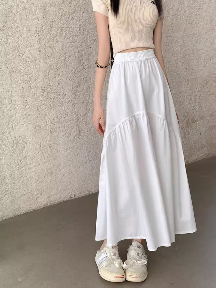 MARJOLAINE™ – Modern Casual Long Skirt - Maison Léa &amp; Lou