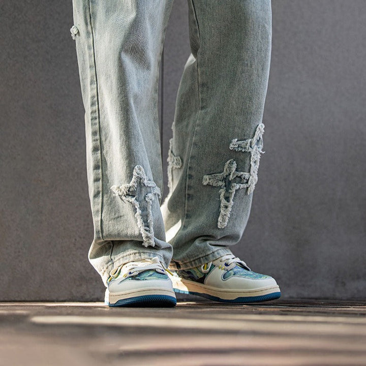VAN GOGH™ | Starry Night Inspired Sneakers - Maison Léa &amp; Lou