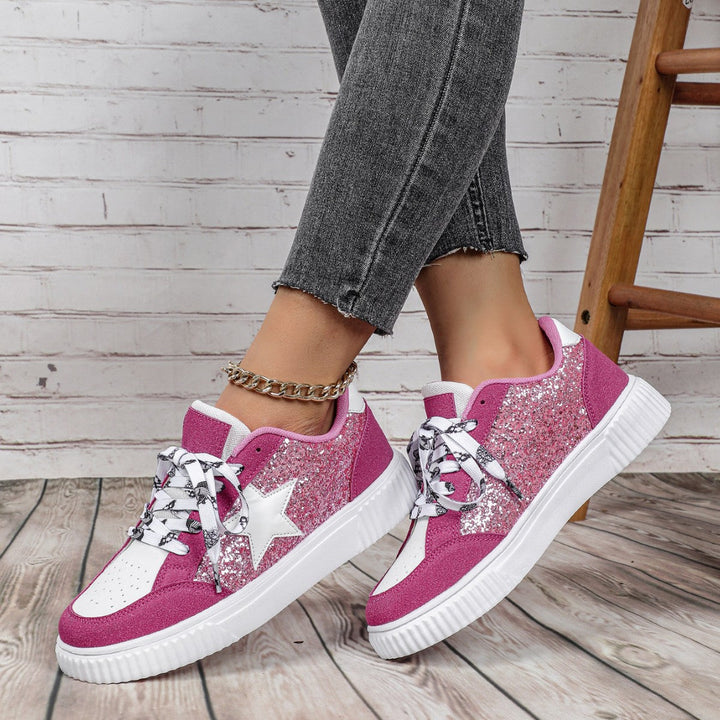 HAKO™ - Classy Lace-Up Low Top Running Sneakers - Maison Léa &amp; Lou