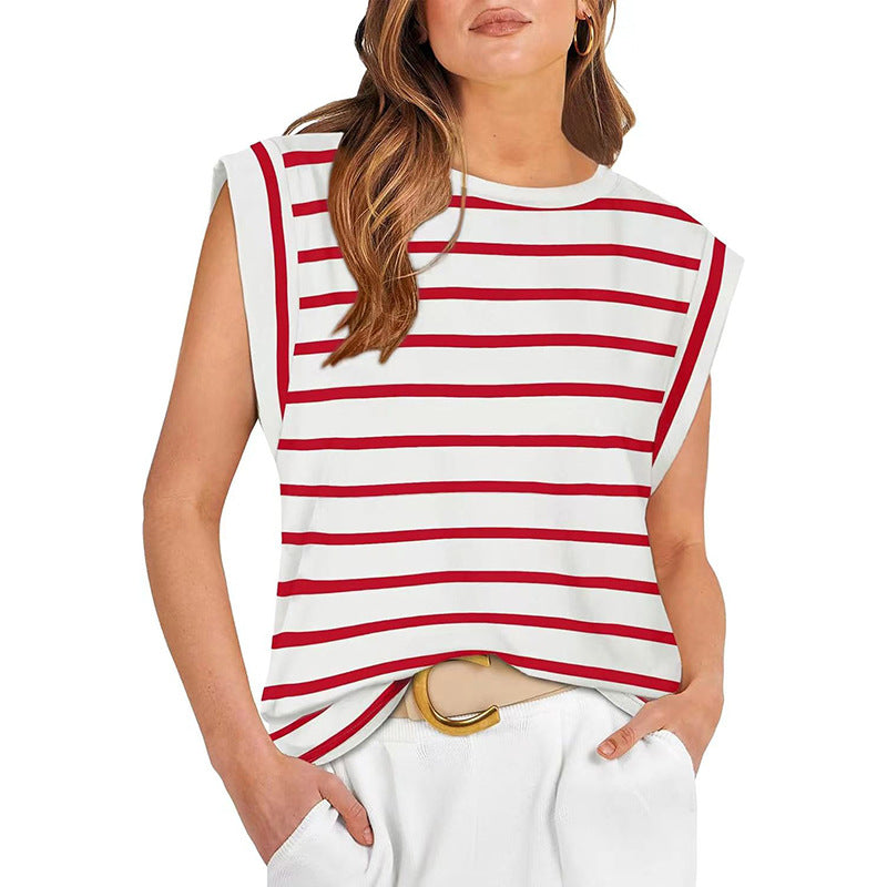 RAYANU™ – Lightweight Everyday Summer Cap Sleeve Top - Maison Léa &amp; Lou