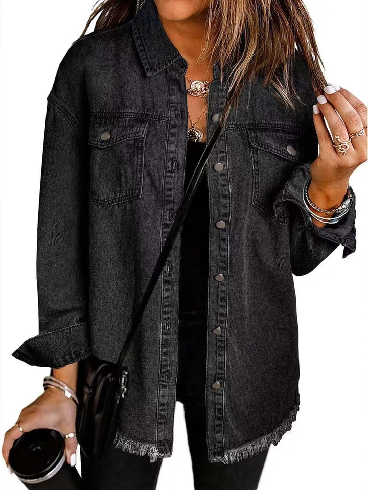 ROXANE™ | Classic Everyday Denim Jacket - Maison Léa &amp; Lou