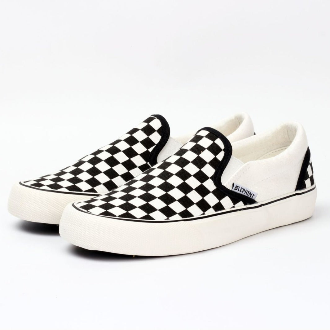 CLIONA™ - Classic Slip-On Checkered Uni-Sex Footwear - Maison Léa &amp; Lou