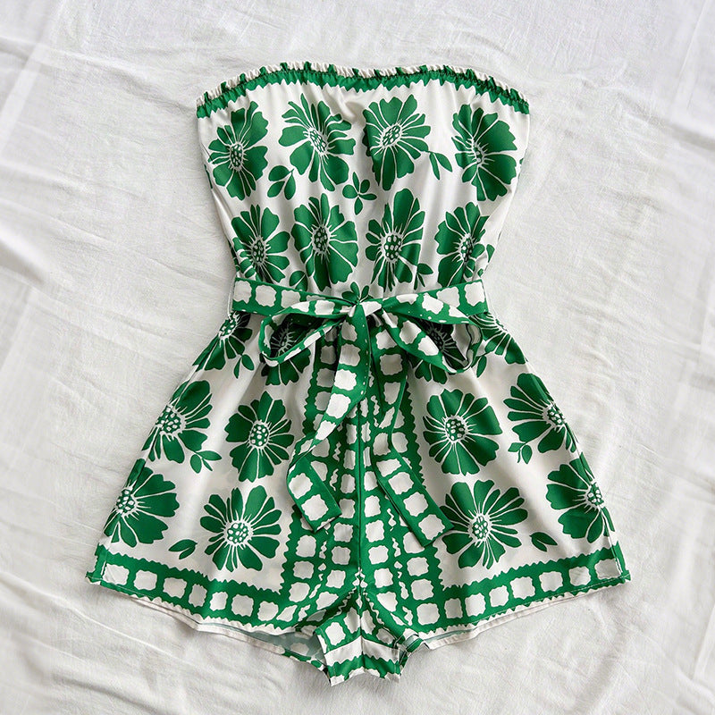 MAGNOLIA™ - Chic Summer Tube Top Short Jumpsuit