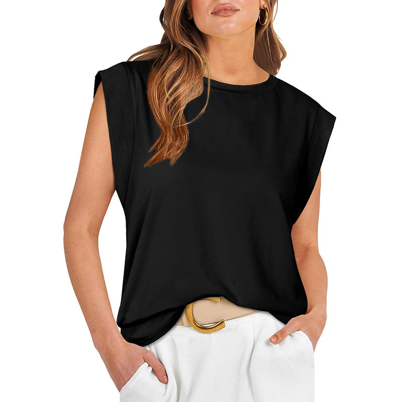 RAYANU™ – Lightweight Everyday Summer Cap Sleeve Top - Maison Léa &amp; Lou