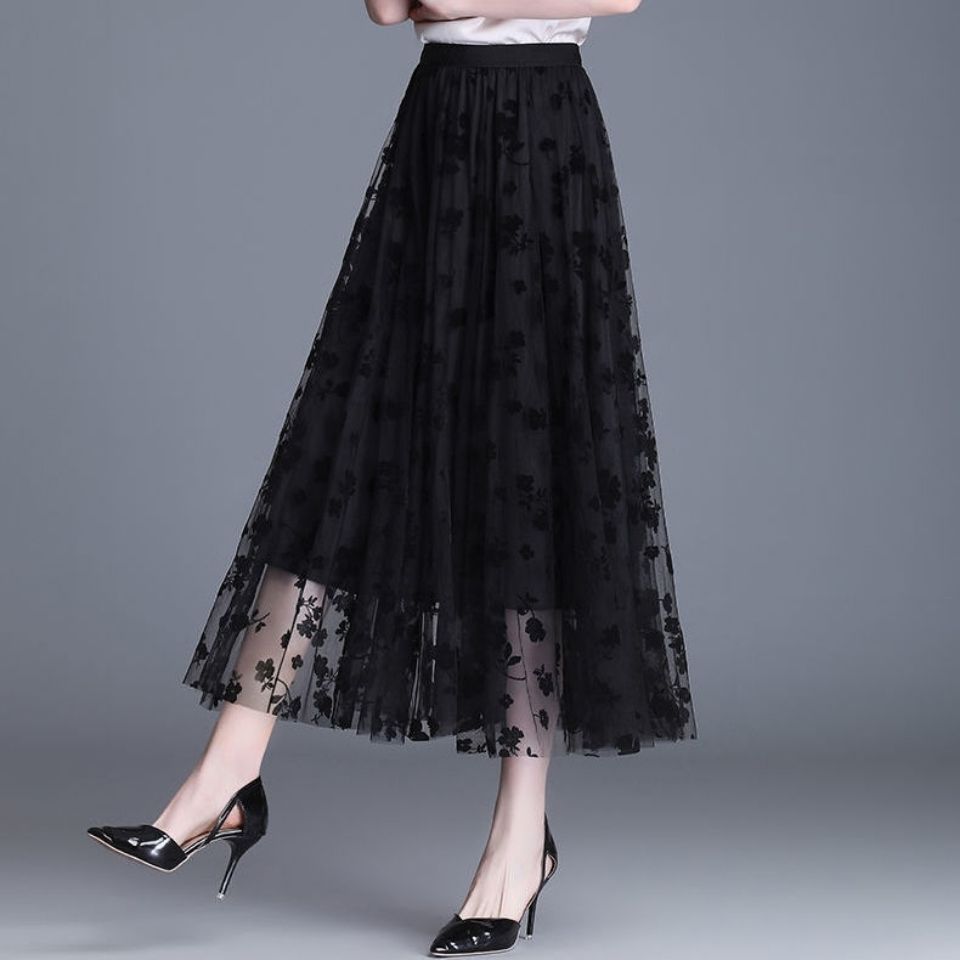 ADELINE™ – Chic Floral Midi Skirt - Maison Léa & Lou