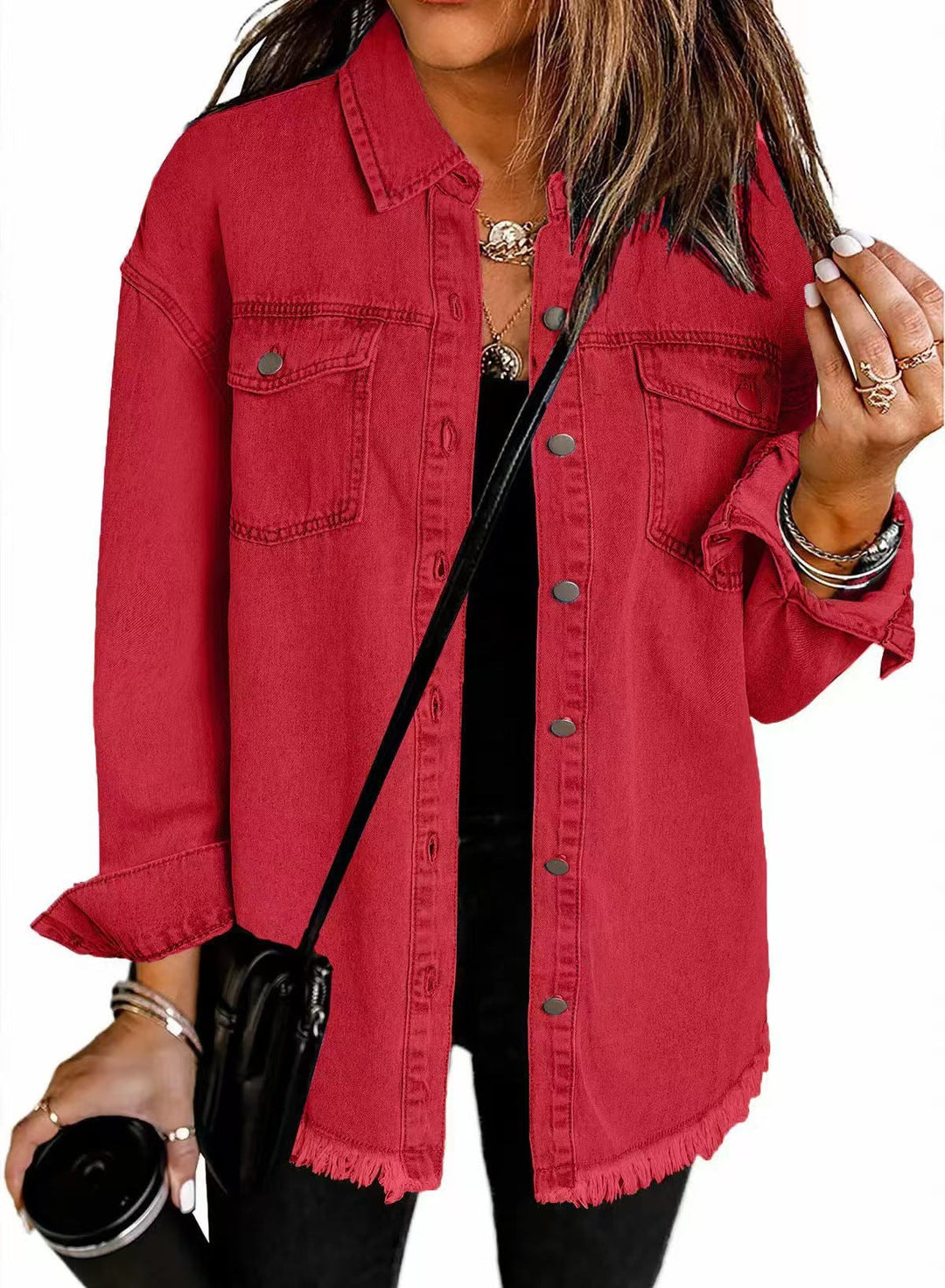 ROXANE™ | Classic Everyday Denim Jacket - Maison Léa &amp; Lou
