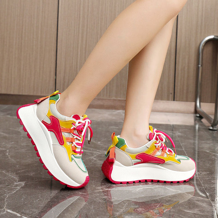BRISSA™ - Comfy Breathable Lace up Running Sneakers - Maison Léa &amp; Lou