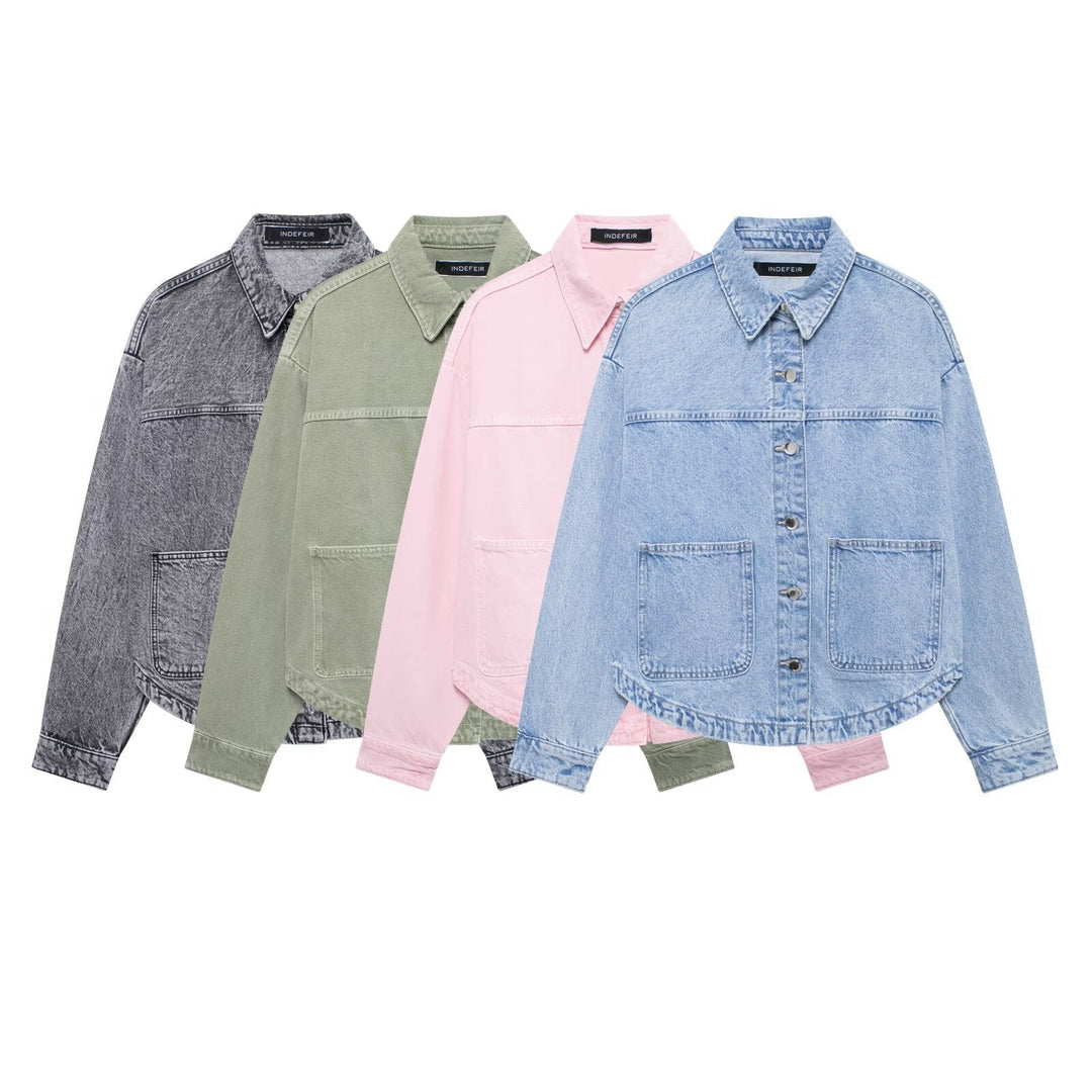PALMA™ - Casual Oversized Long-Sleeve Jacket - Maison Léa & Lou