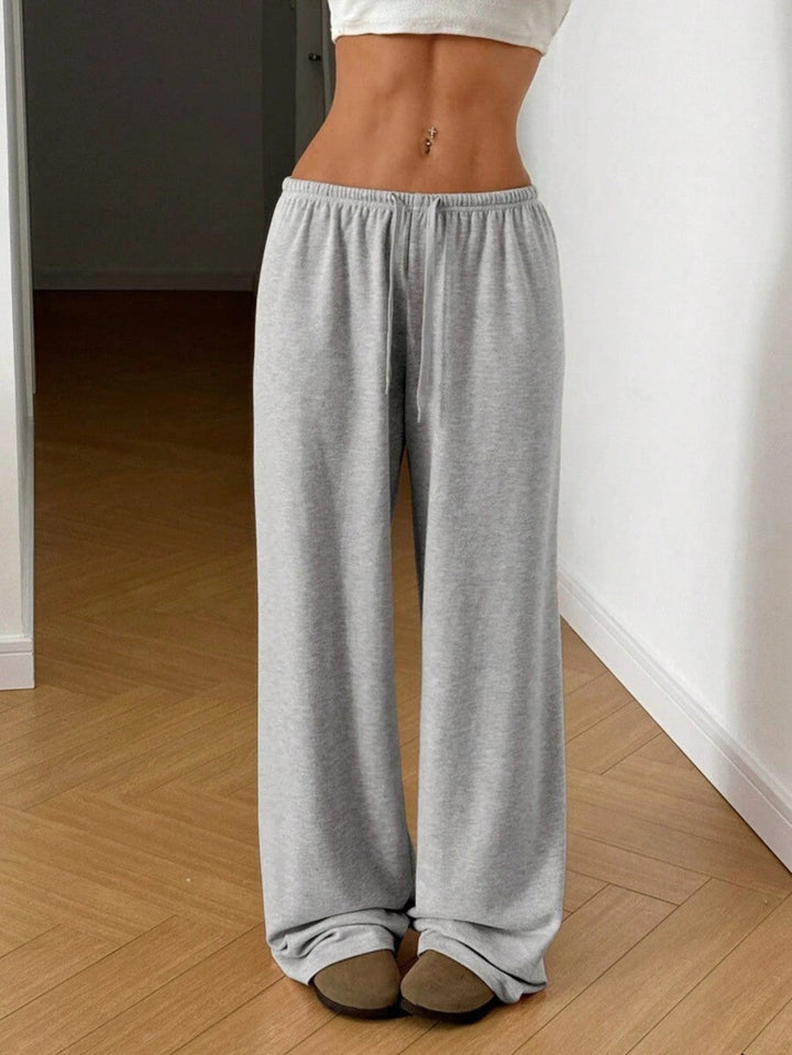 QOVELA™ - Casual Adjustable String Wide Leg Pants