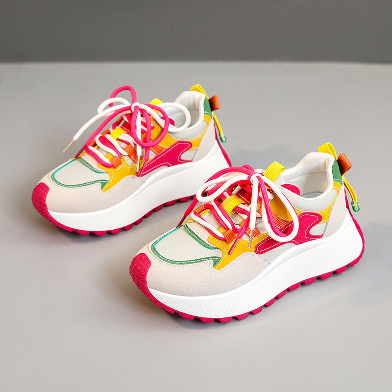 BRISSA™ - Comfy Breathable Lace up Running Sneakers - Maison Léa &amp; Lou