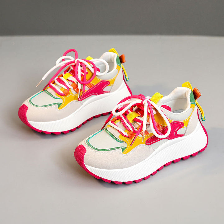 BRISSA™ - Comfy Breathable Lace up Running Sneakers - Maison Léa &amp; Lou
