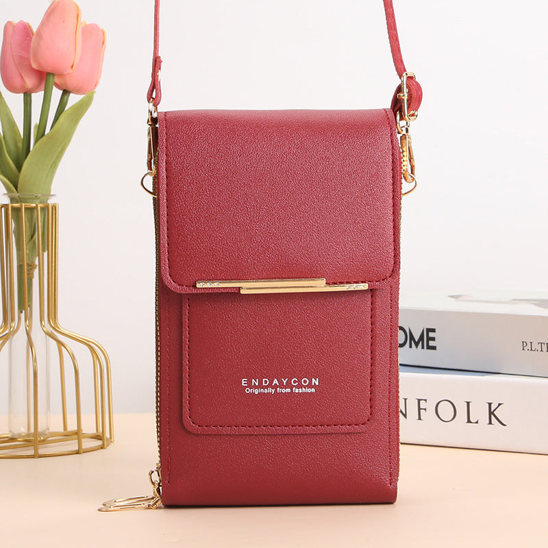 CORA™ - Stylish Mobile Phone Messenger Bag with Touch Screen - Maison Léa &amp; Lou