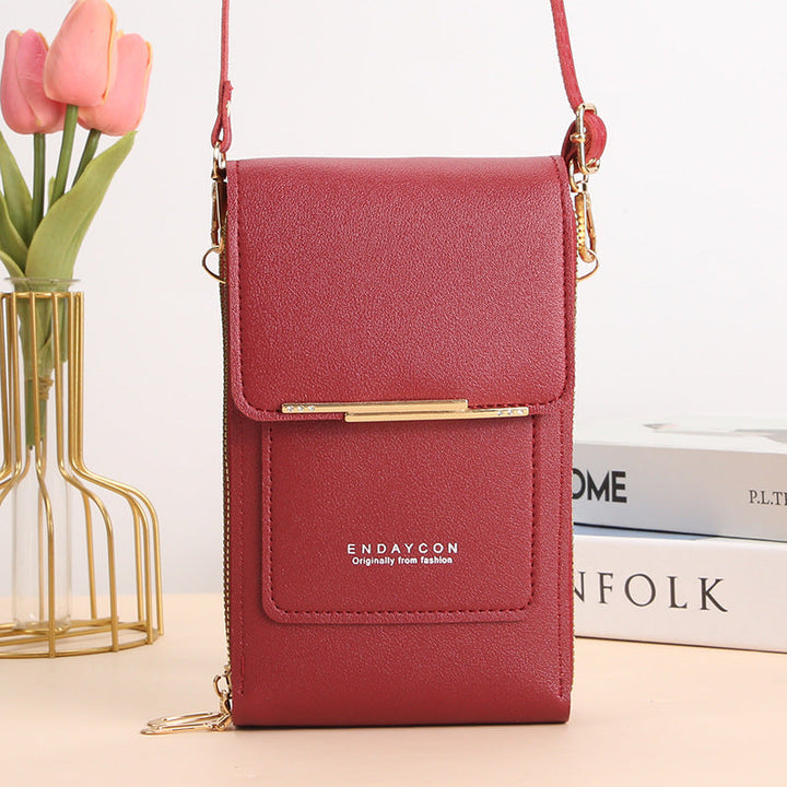 CORA™ - Stylish Mobile Phone Messenger Bag with Touch Screen - Maison Léa &amp; Lou