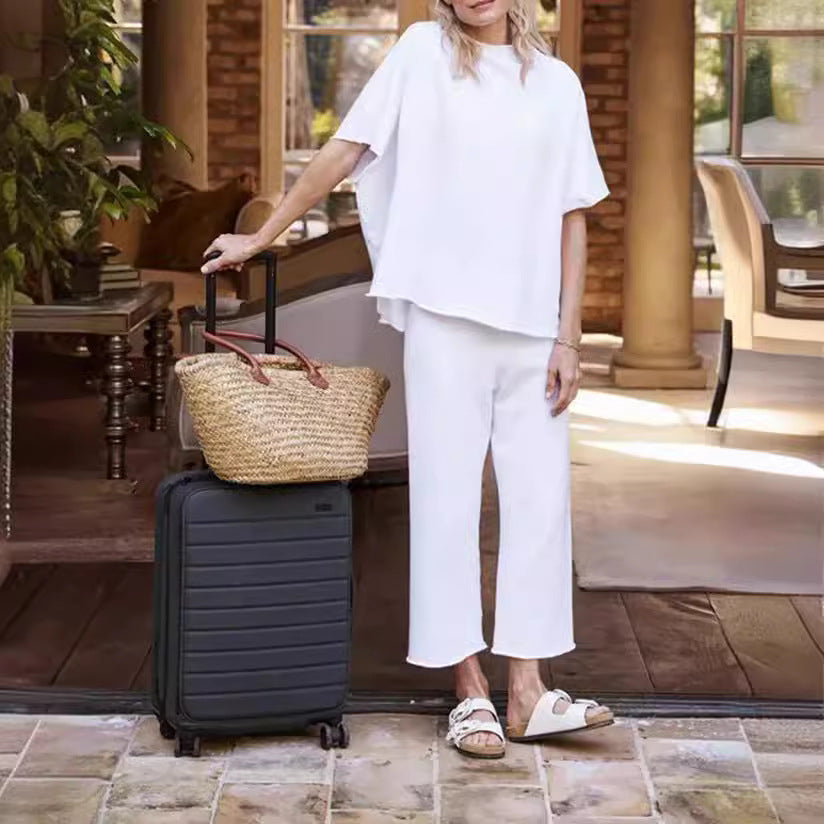 MARIELLA™ – Relaxed Two-Piece Lounge Set - Maison Léa &amp; Lou