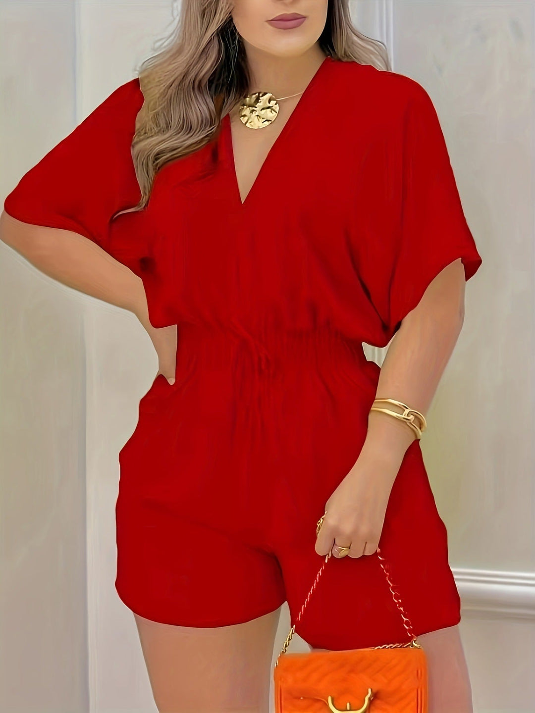 NATIOLI™ – Daily Summer Comfort  High-Waist Romper - Maison Léa &amp; Lou