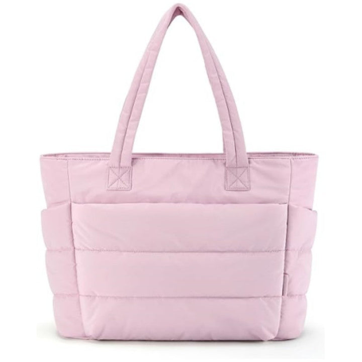 CARMELLE™– Lightweight Quilted Tote Bag - Maison Léa &amp; Lou
