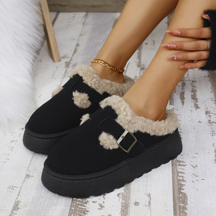 TAZA™ - Comfy Platform Mini Boots Slippers - Maison Léa &amp; Lou