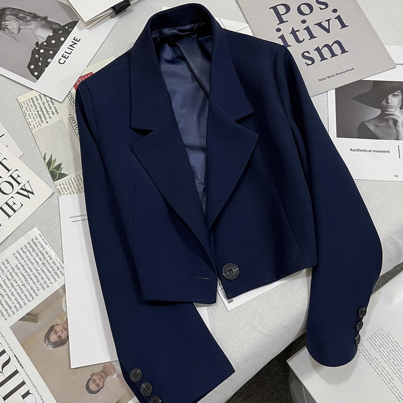 CORALIE™ - Sophisticated Cropped Blazer - Maison Léa &amp; Lou