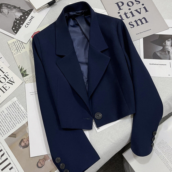 CORALIE™ - Sophisticated Cropped Blazer - Maison Léa &amp; Lou