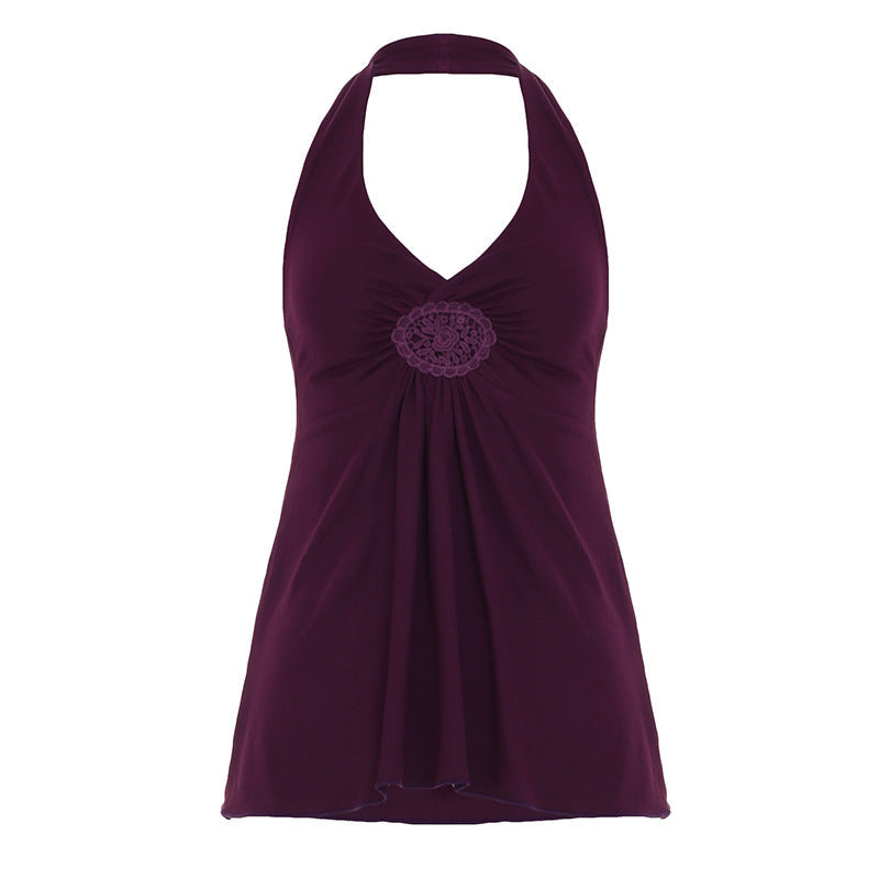 ELSATI™ – Casual Basic Halter Tank Top