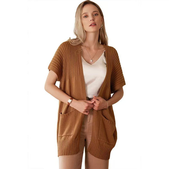 CASSAVA™ - Lightweight Open-Front Knit Cardigan - Maison Léa &amp; Lou