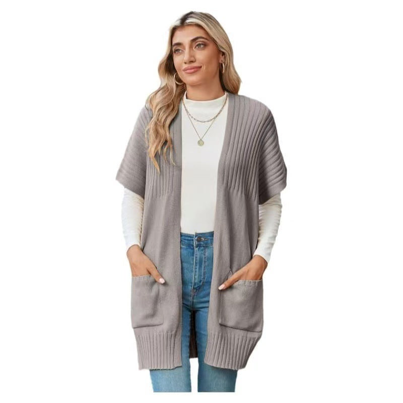 CASSAVA™ - Lightweight Open-Front Knit Cardigan - Maison Léa &amp; Lou