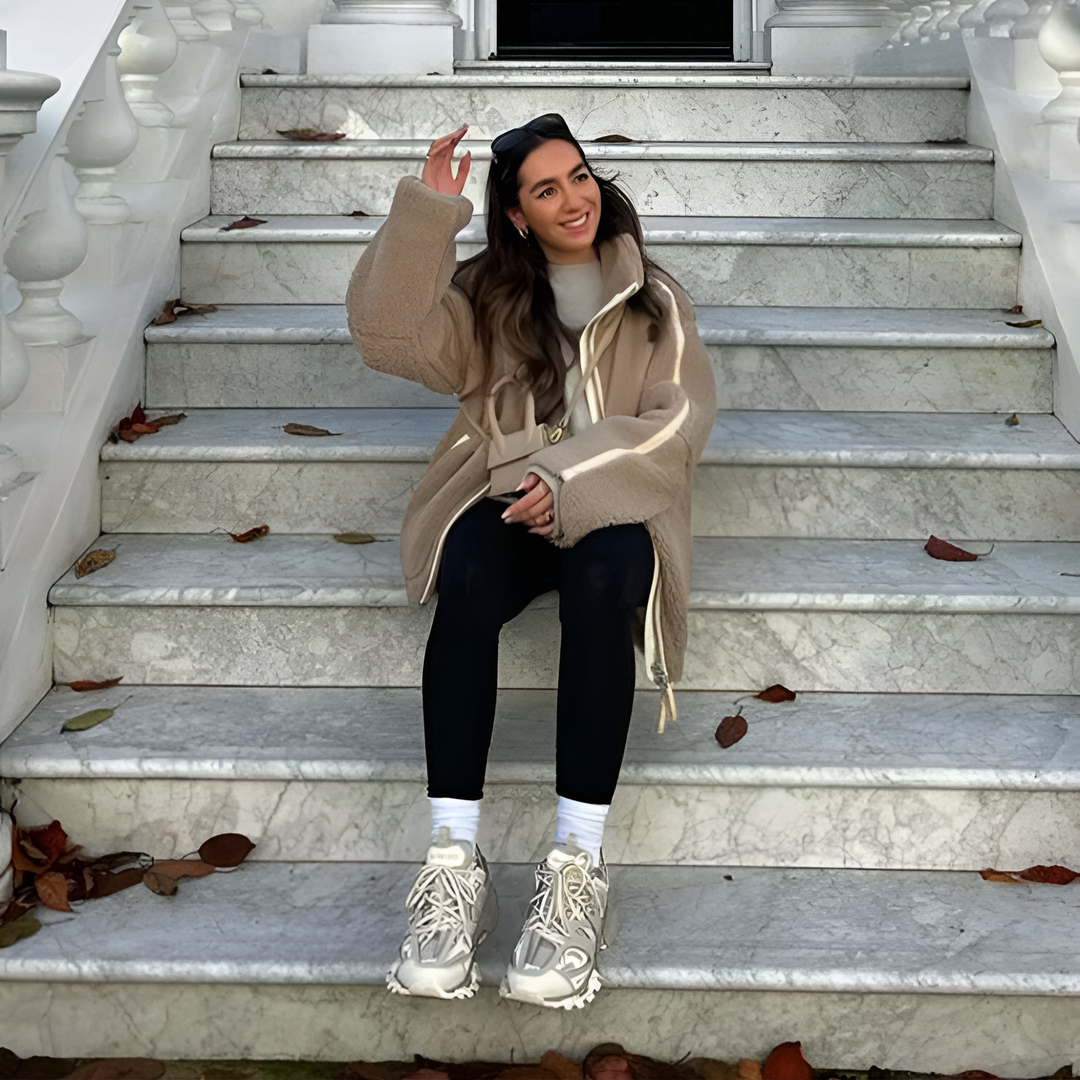 DORA™ | Soft Teddy Jacket - Maison Léa &amp; Lou