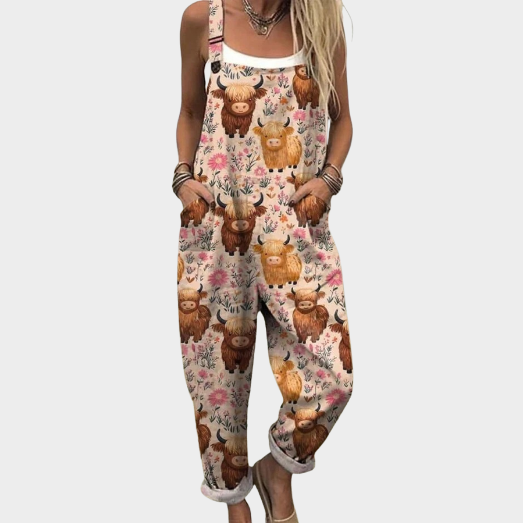 Faryssa™ | Comfortable printed Jmpsuit - Maison Léa & Lou
