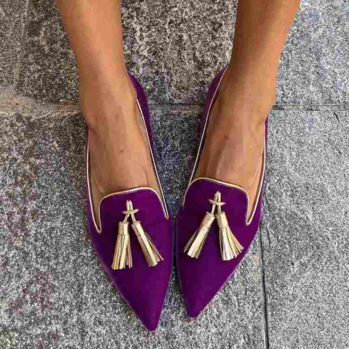 Portia - Mocassini con frange boho