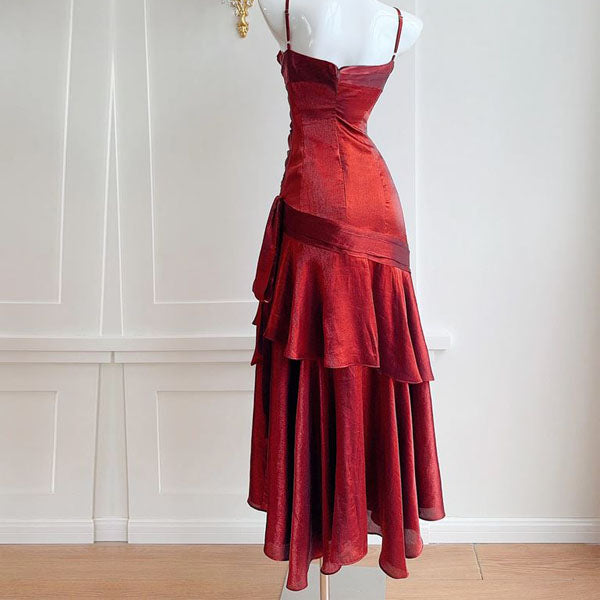 VIANNE™ - Glamorous Ruffled Maxi Dress - Maison Léa &amp; Lou