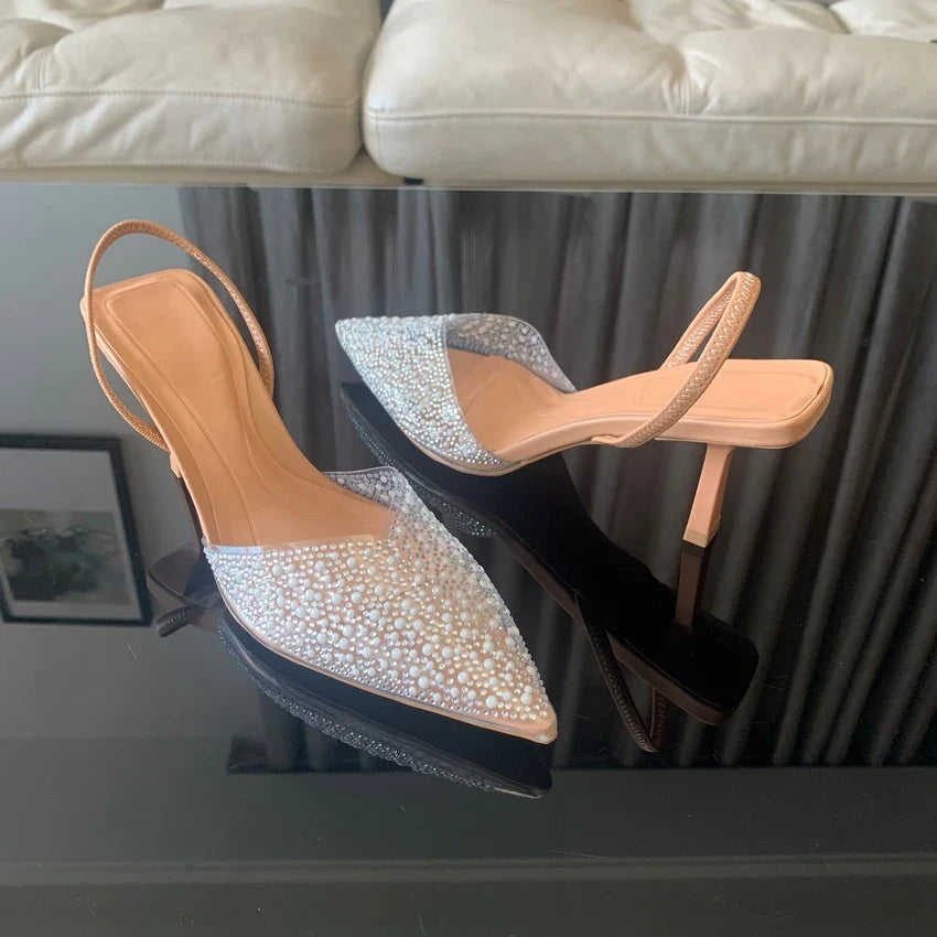 MADISON™ – Graceful Sparkle Heels - Maison Léa &amp; Lou