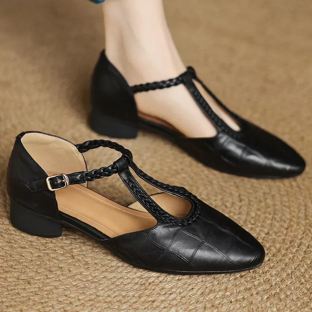 Leather™ | Mary Janes - Maison Léa &amp; Lou