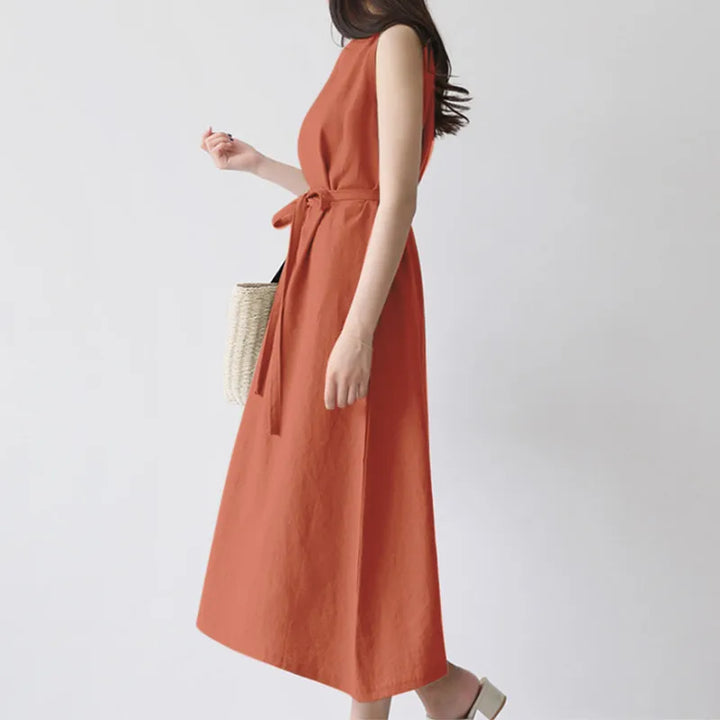 Ulla™ | Elegant Kjole Med Taljeaccent - Maison Léa &amp; Lou
