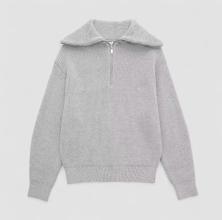 VIRGINIA™ | Zip-up Sweater - Maison Léa &amp; Lou