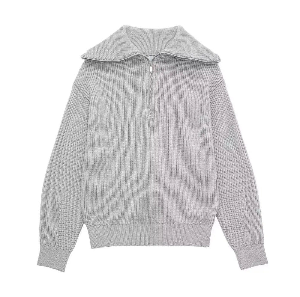 VIRGINIA™ | Zip-up Sweater - Maison Léa & Lou