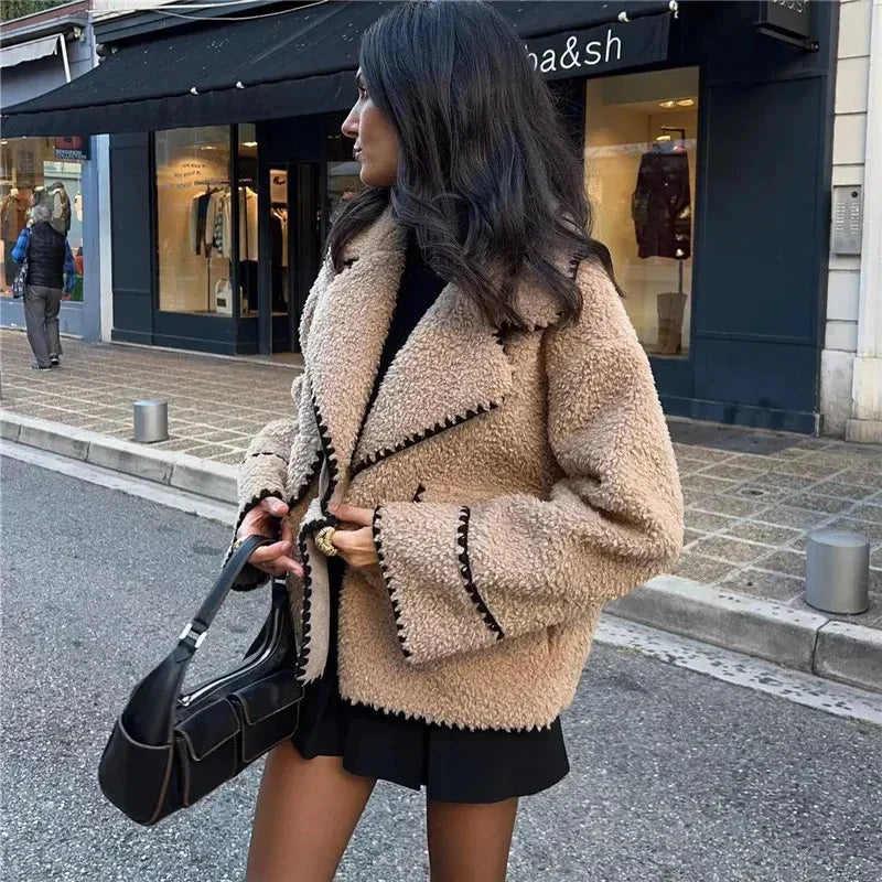 OLIVIA™ | Luxe Teddy Jacket - Maison Léa & Lou