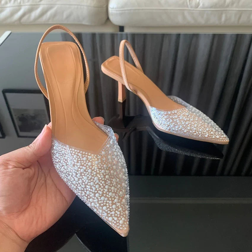 MADISON™ – Graceful Sparkle Heels - Maison Léa &amp; Lou