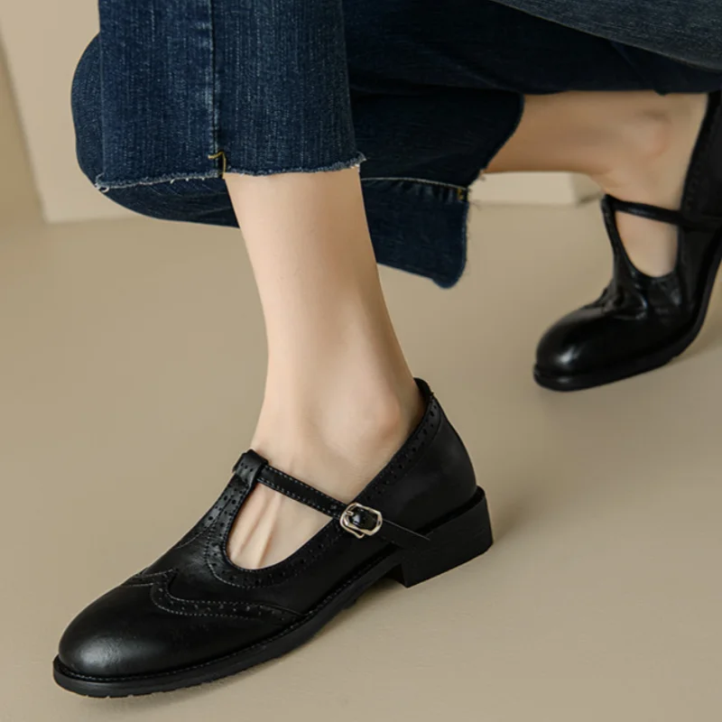 Elegant™ | T-Strap Mary Janes - Maison Léa &amp; Lou