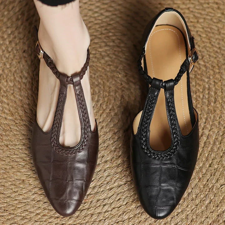 Leather™ | Mary Janes - Maison Léa &amp; Lou