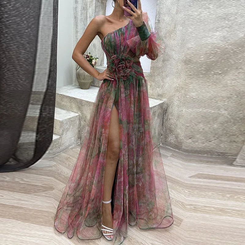 JULIANA™ - Dreamy Floral Elegance Dress - Maison Léa & Lou