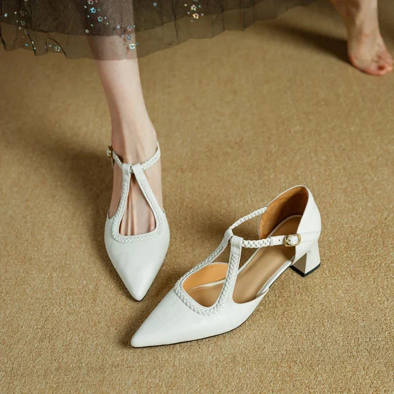 Josephine | Classic Leather Heels